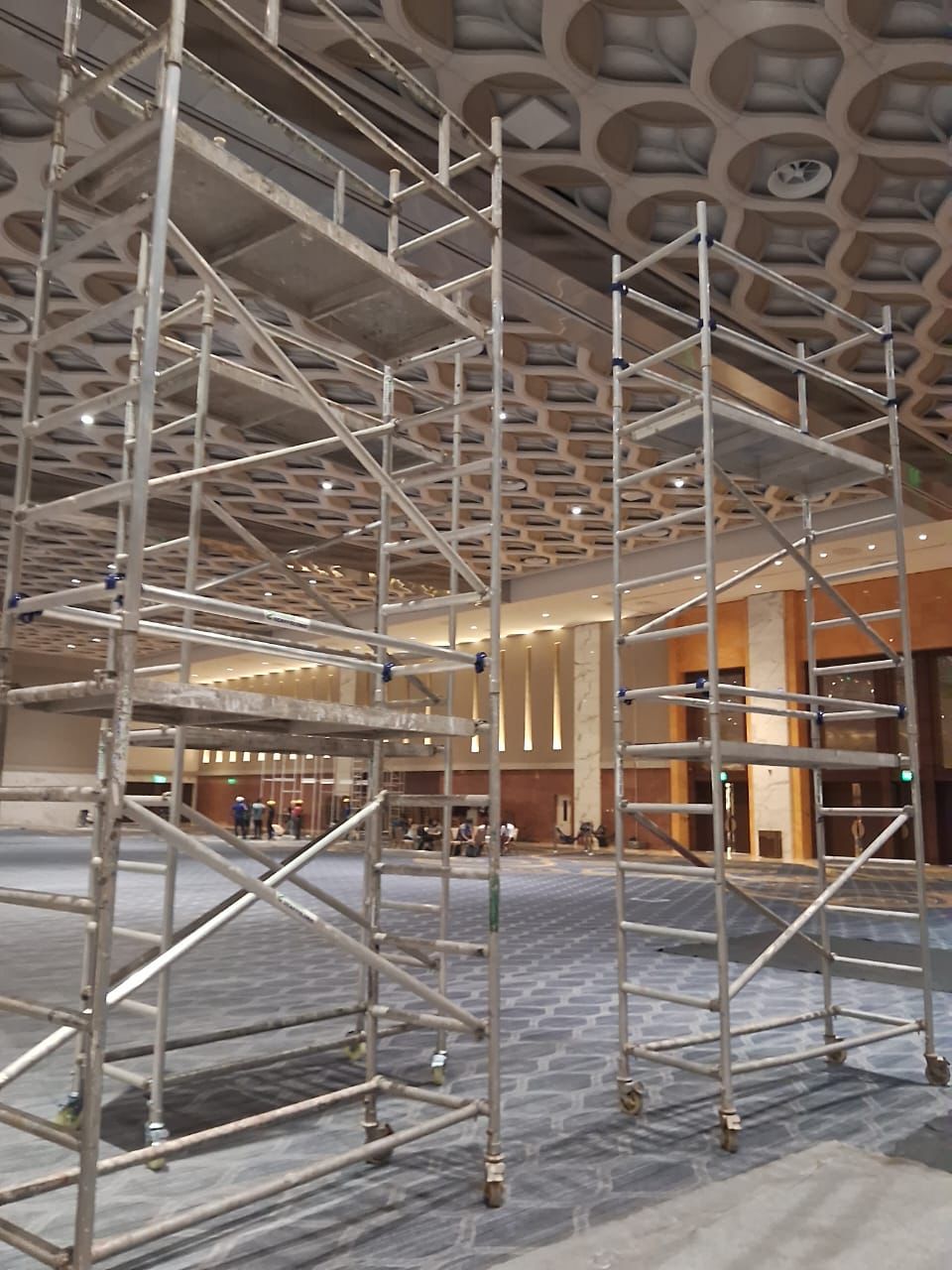 aluminum scaffolding stairway model